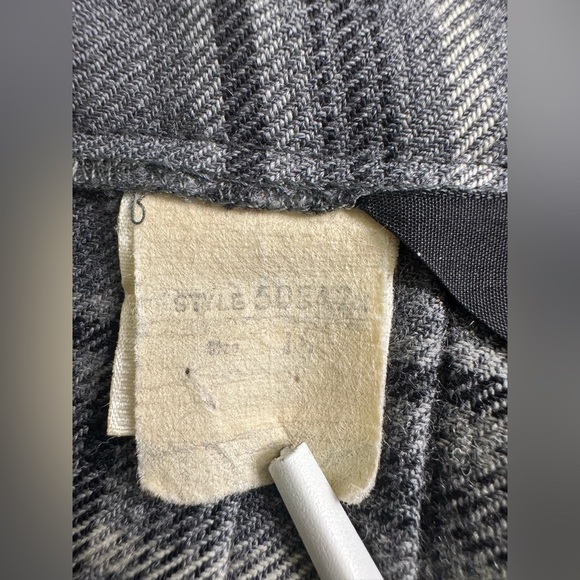 Vintage 70’s Highland Queen 100% Wool Tartan Kilt School Girl Pleated Midi Skirt - Picture 6 of 8